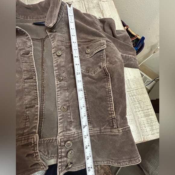 BANDOLINDOBLU BROWN CORDUROY JACKET PL - Picture 12 of 13